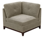 Karla Camel Chenille Modular Sectional with Ottoman