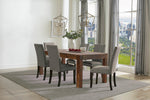 Keats Warm Chestnut Solid Sheesham Dining Table