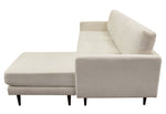 Kelsey Cream Reversible Sectional Sofa (Oversized)