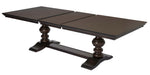 Keri Cappuccino Wood Extendable Dining Table