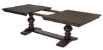 Keri Cappuccino Wood Extendable Dining Table