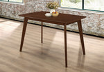 Kersey Chestnut Wood Rectangular Dining Table