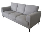 Kyrene Light Gray Linen Sofa