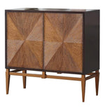 Labardi Brown Wood Accent Cabinet