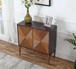 Labardi Brown Wood Accent Cabinet