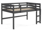 Lara Gray Wood Twin Loft Bed