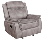 Lawrence 3-Pc Taupe Manual Recliner Sofa Set