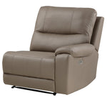 LeGrande 6-Pc Taupe LAF Power Recliner Sectional Sofa