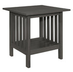 Lewiston 3-Pc Antique Gray Wood Table Set