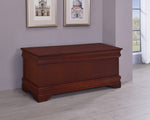 Louis Warm Brown Wood Cedar Chest