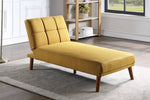 Mahika Mustard Linen-Like Fabric Adjustable Sectional