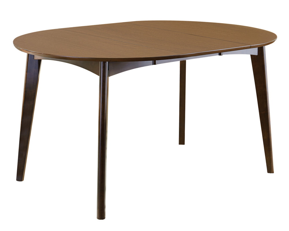 Malone Dark Walnut Wood Extendable Dining Table