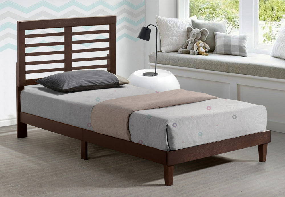 Mamie Brown Wood Twin XL Platform Bed