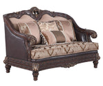 Marquess Hazelnut Fabric Loveseat