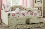 Maureen Antique White Wood Twin Daybed