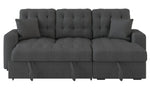 McCafferty 2-Pc Dark Gray RAF Sectional w/ Pull-Out Bed