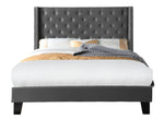 Meilani Grey Fabric Cal King Bed