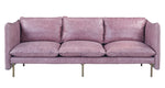 Metis Wisteria Top Grain Leather Sofa (Oversized)