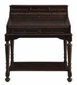 Milo Warm Brown Wood Secretary Desk