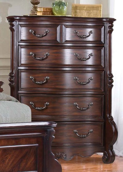 Moira Brown Wood Chest