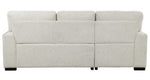 Morelia 2-Pc Beige Fabric LAF Sectional Sofa Bed