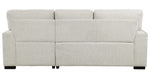 Morelia 2-Pc Beige Fabric RAF Sectional Sofa Bed