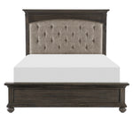 Motsinger Brown Wood King Bed (Oversized)