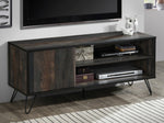 Mubina Rustic Gray Wood 47" TV Stand