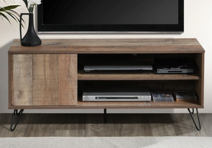 Mubina Rustic Oak Wood 47' TV Stand