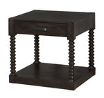 Mya Coffee Bean Wood 1-Drawer End Table