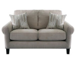 Nadine Oatmeal Chenille Loveseat