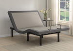 Negan Grey Fabric Cal King Adjustable Power Bed Base