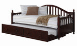 Dan Ryan Cappuccino Wood Twin Daybed with Trundle