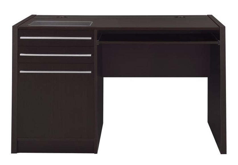 Halston Cappuccino Wood 48" Connect-It Office Desk