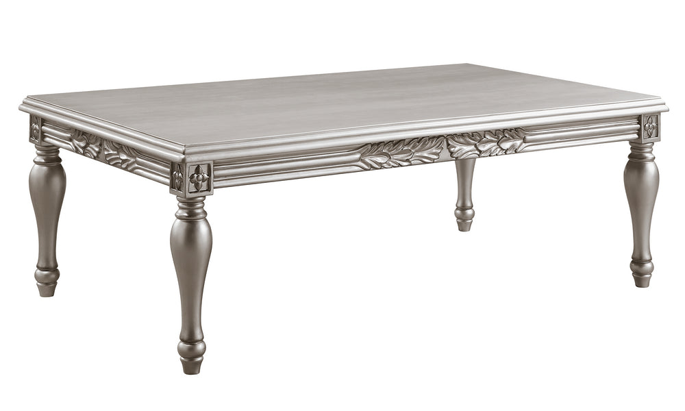 Pelumi Platinum Wood Rectangular Coffee Table