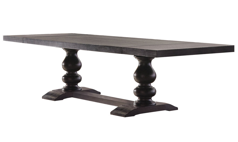 Phelps Antique Noir Extendable Dining Table (Oversized)