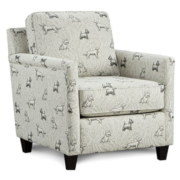 Pocklington Dog Multi Chenille Accent Chair