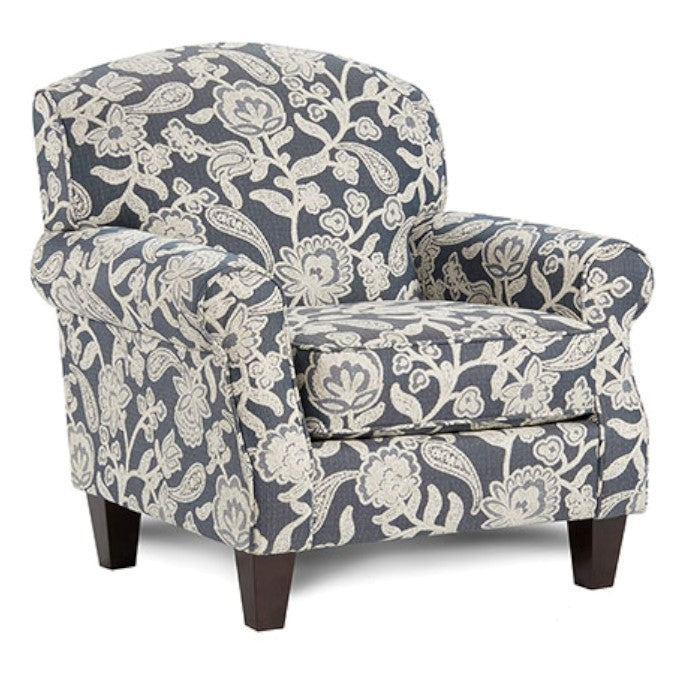 Porthcawl Floral Multi Chenille Accent Chair