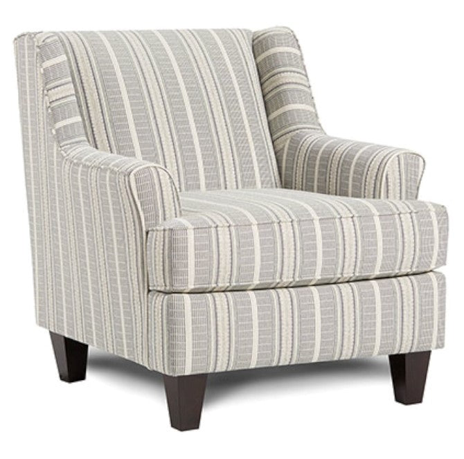 Porthcawl Stripe Multi Chenille Accent Chair