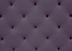 Qokmis 2-Pc Purple Velvet Tufted LAF Sectional Sofa