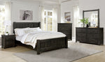 Regensburg Dark Gray Wood 6-Drawer Dresser