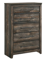 Ridgedale 5-Pc Weathered Dark Brown Queen Bedroom Set