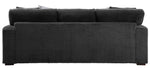 Rivermeade Gray Plush Microfiber Sofa (Oversized)