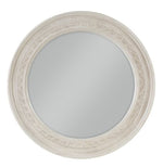 Roselyne Antique White Wood Dresser Mirror