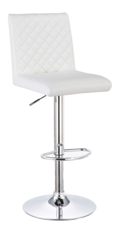 Sabina 2 White Counter Height Chairs