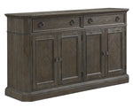 Sarasota Driftwood Brown Wood 2-Drawer Server