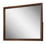 Serenity Rich Merlot Wood Frame Dresser Mirror