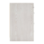 Altyra White Wood 2-Drawer Nightstand