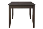 Ambenrock Almost Black Wood Storage Dining Table