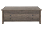 Arlenbry Gray Wood Lift-Top Coffee Table